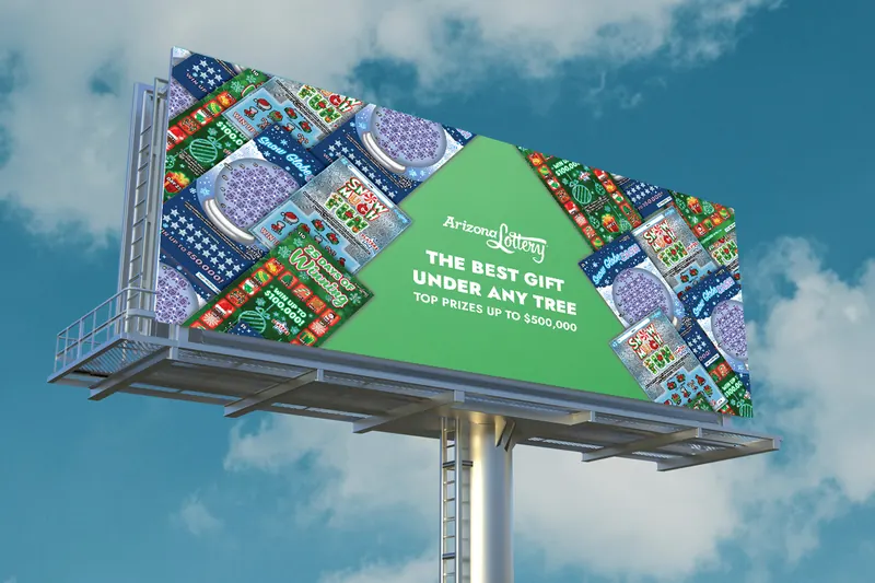 Arizona Lottery: Billboard, in place