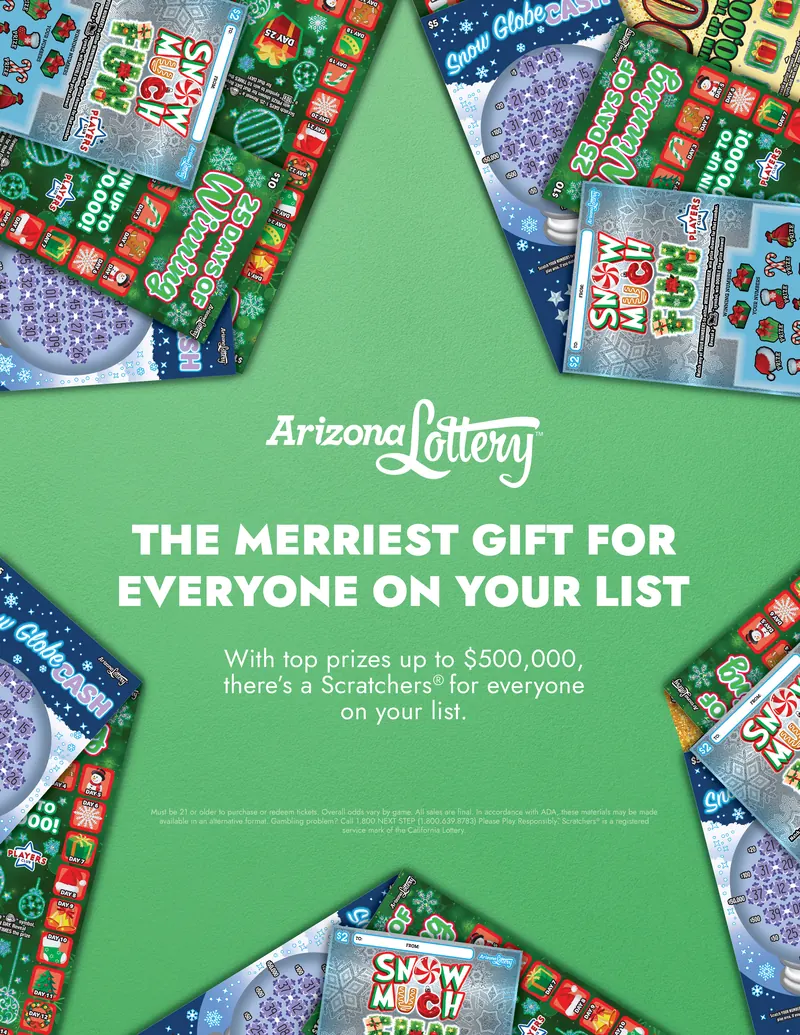 Arizona Lottery: Print, star