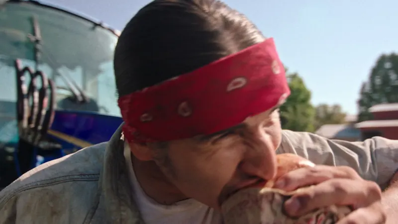 Blake’s Lotaburger: Farmer, red bandana