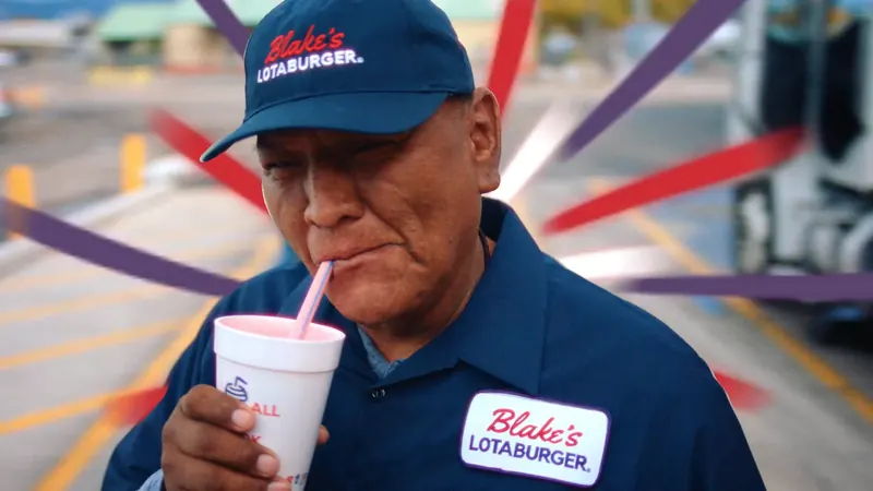Blake’s Lotaburger: Shake on the loading dock