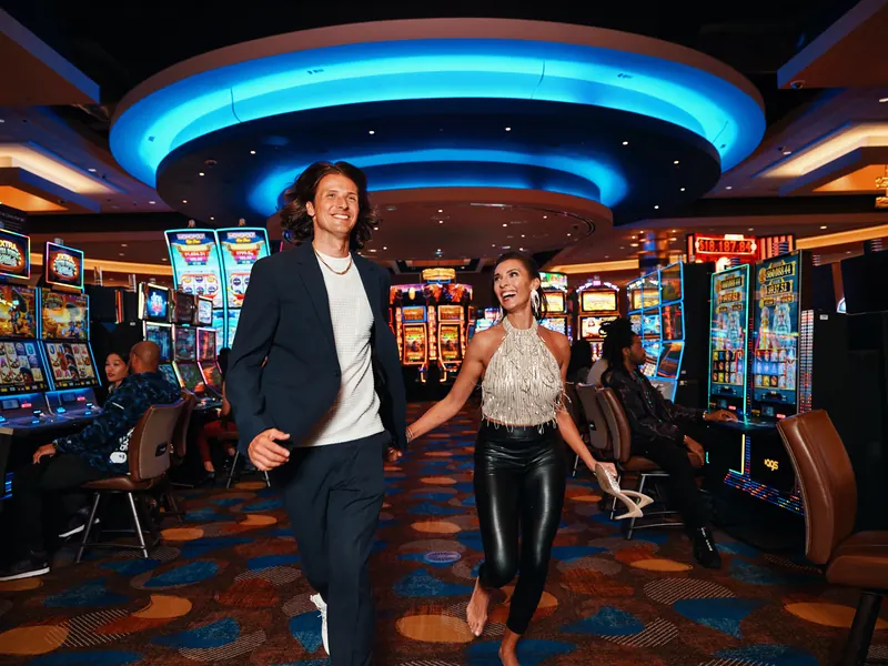 Gila River Resorts & Casinos: Slot floor, campaign photo
